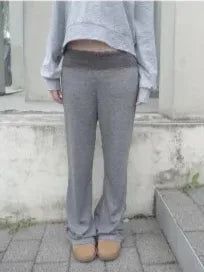 lace banding pants