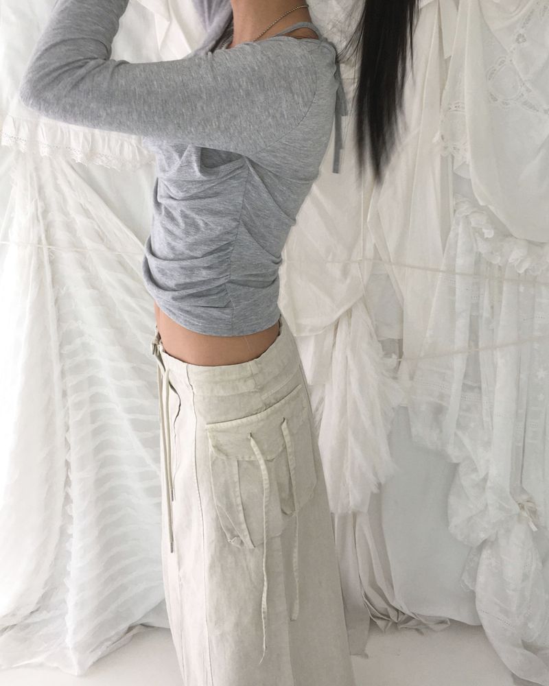 Pigment long skirt