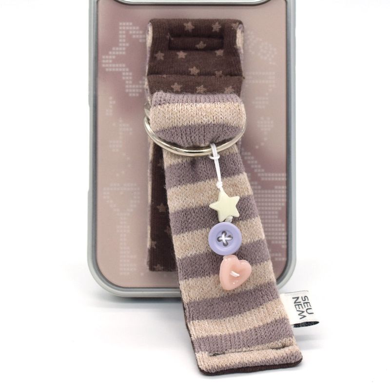 SUN CASE BUTTON BELT BEIGE
