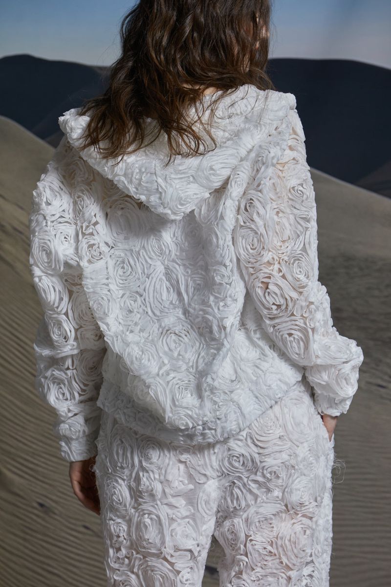 FLOWER HOOD JUMPER