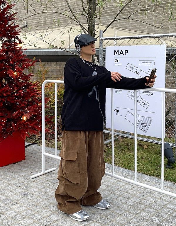 HOLY IN CODE(ホーリーインコード)の「タックコーデュロイカーゴバルーンパンツ(パンツ)」