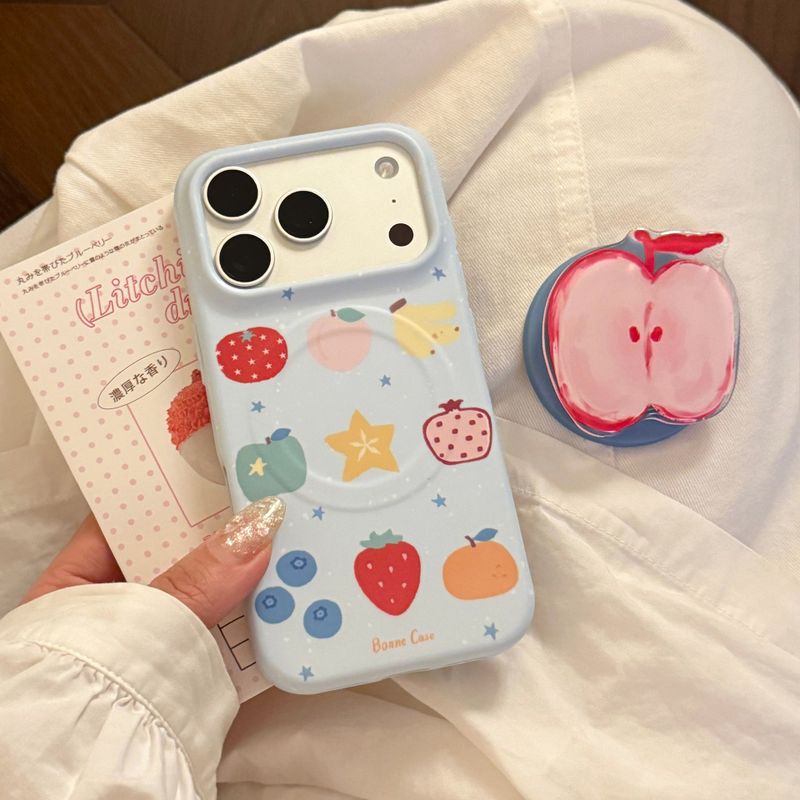 Fruit Doodle Magnetic iPhone Case