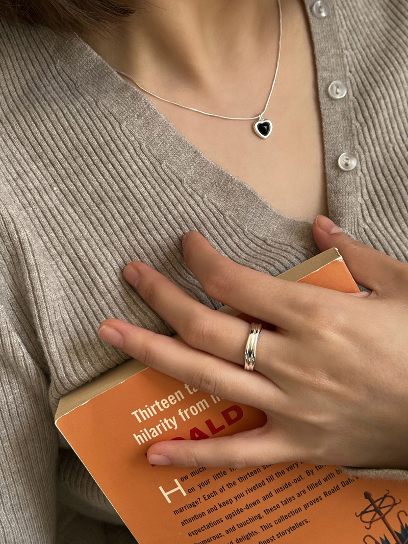 Gentle ring (silver) *1PCS