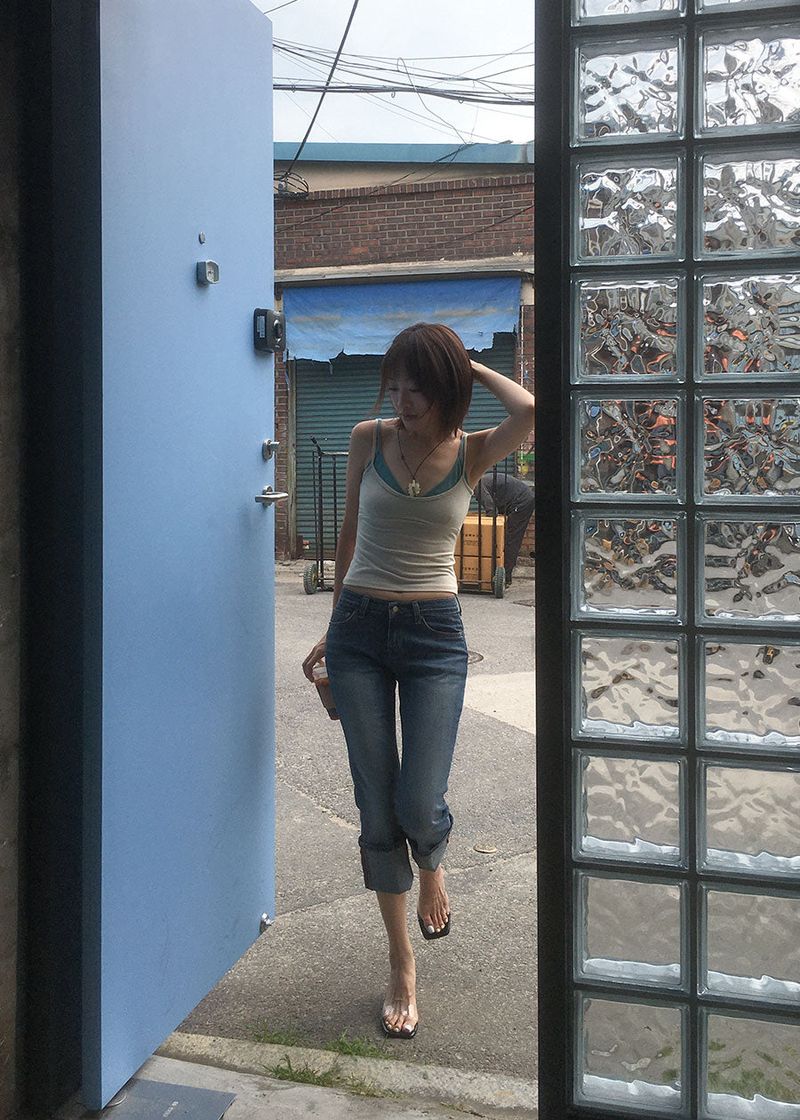 ROLL-UP CAPRI JEANS (S-L)