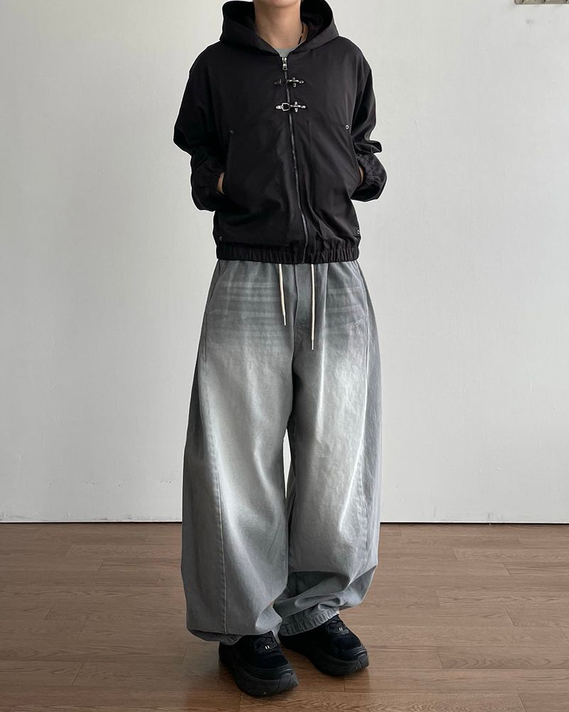 Hachi Buckle Hood Jumper