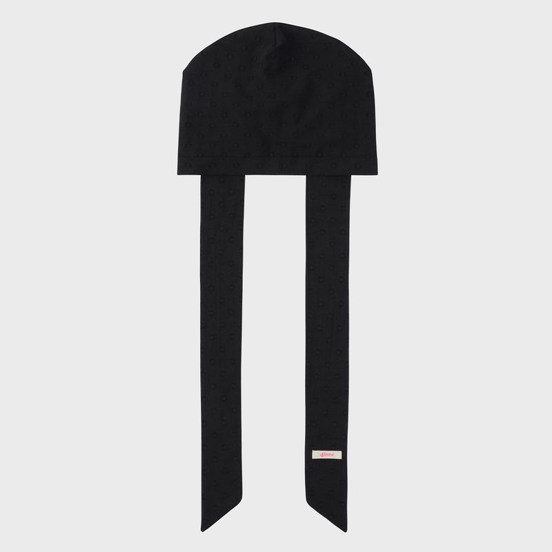 LONG TIE BANDANA (BLACK)