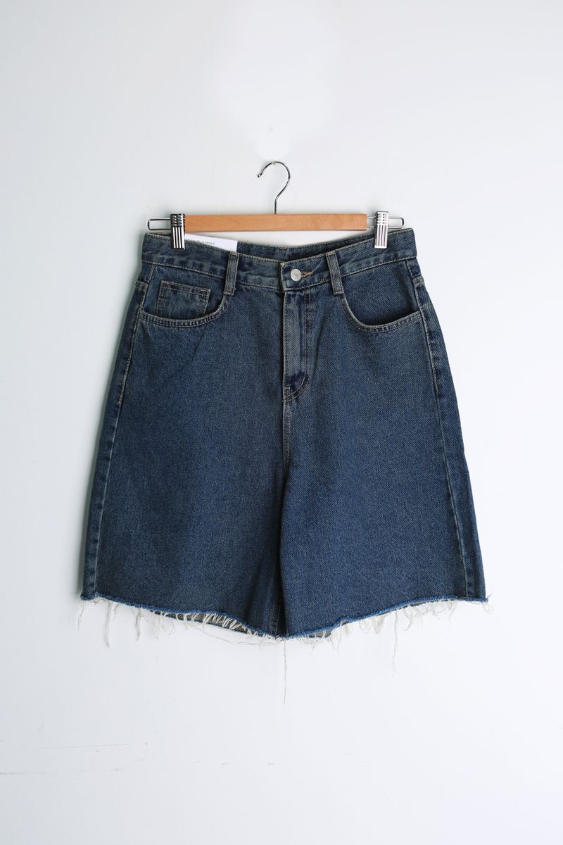 HEI BERMUDA DENIM SHORTS