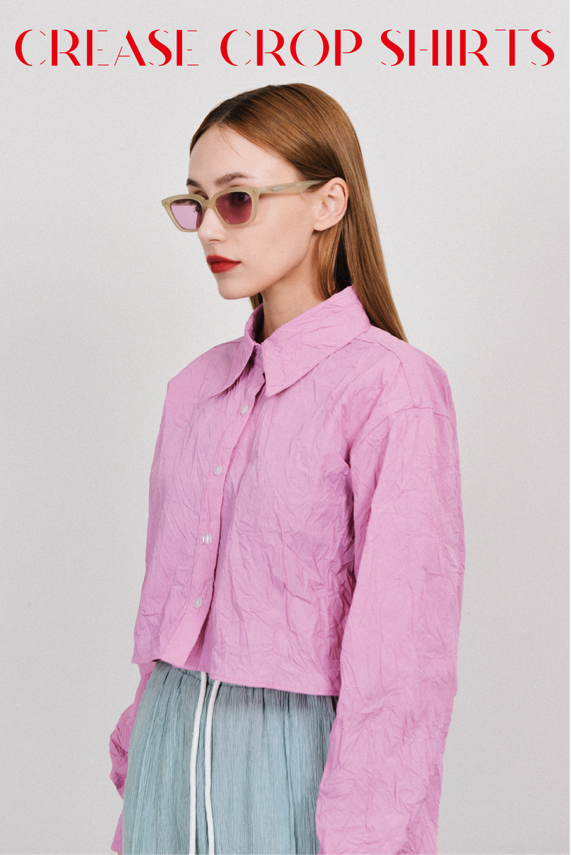 crease crop shirts
