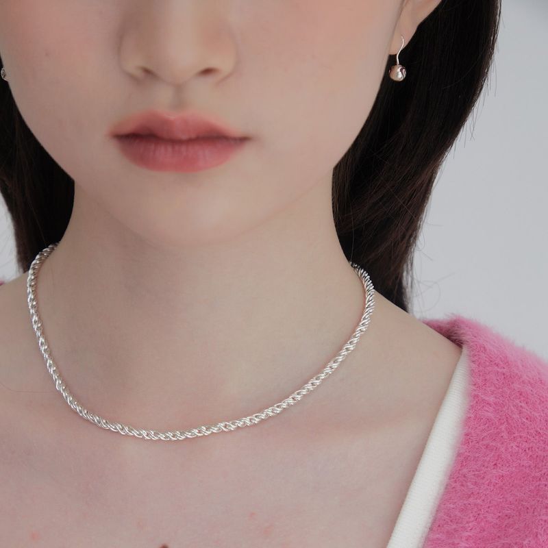 FILLOW(フィロー)の「double rope bold chain necklace(Accessories)」