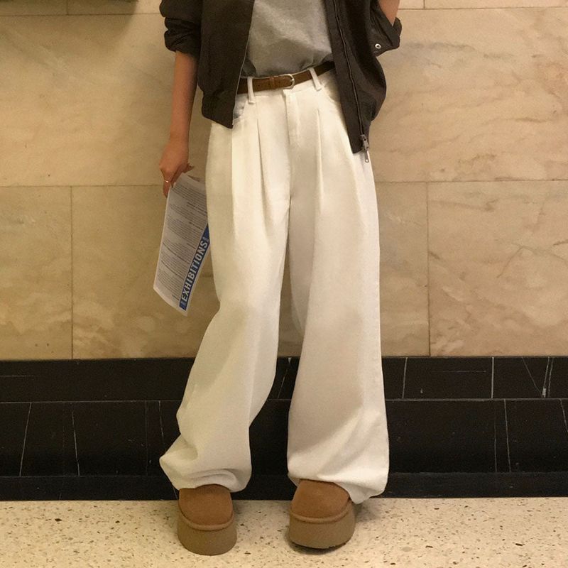 BEIDELLI（ベイデリー）の「[BELLIDE MADE] Twill Cotton Wide Pintuck Pants（Pants）」