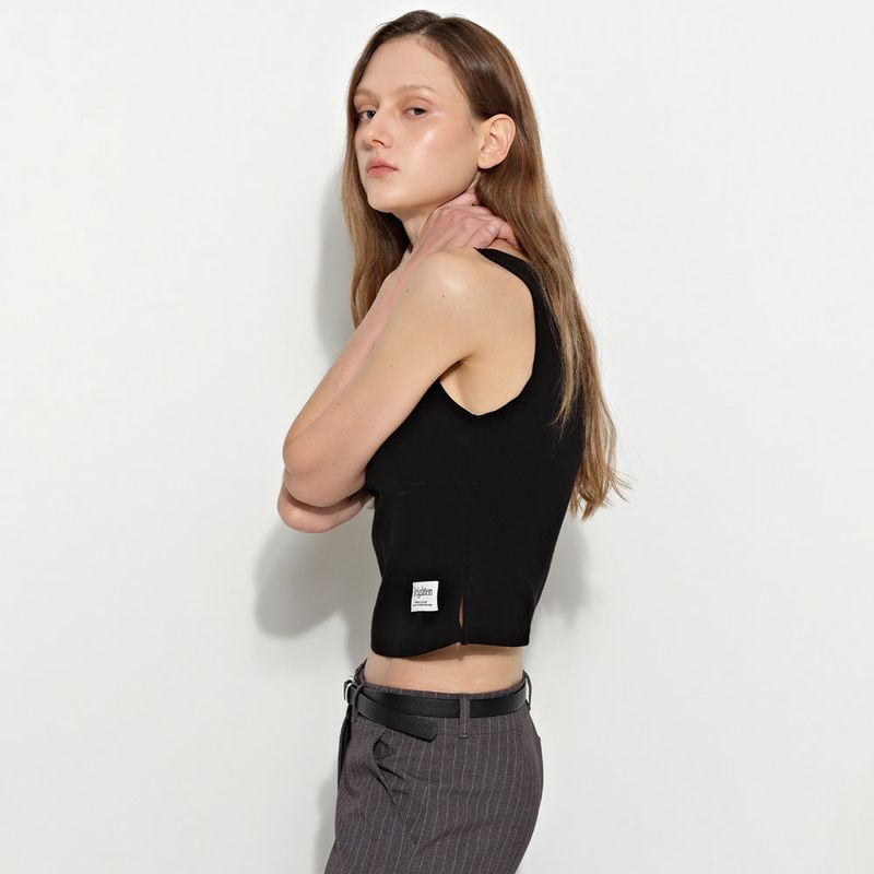 Essential Boat-Neck Black