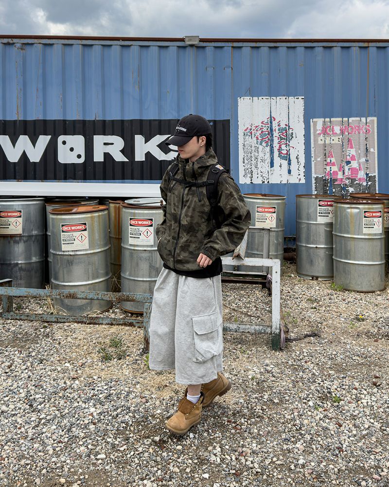 Lunen Big Cargo Bermuda Sweatpants