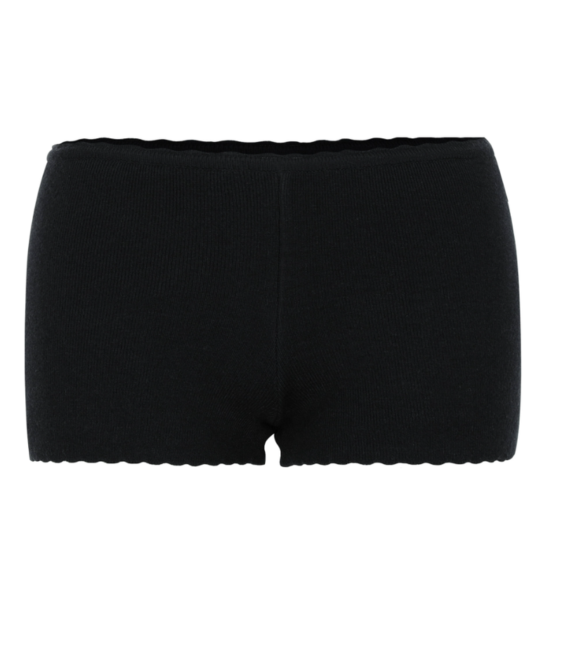 Frill Micro Knit Shorts