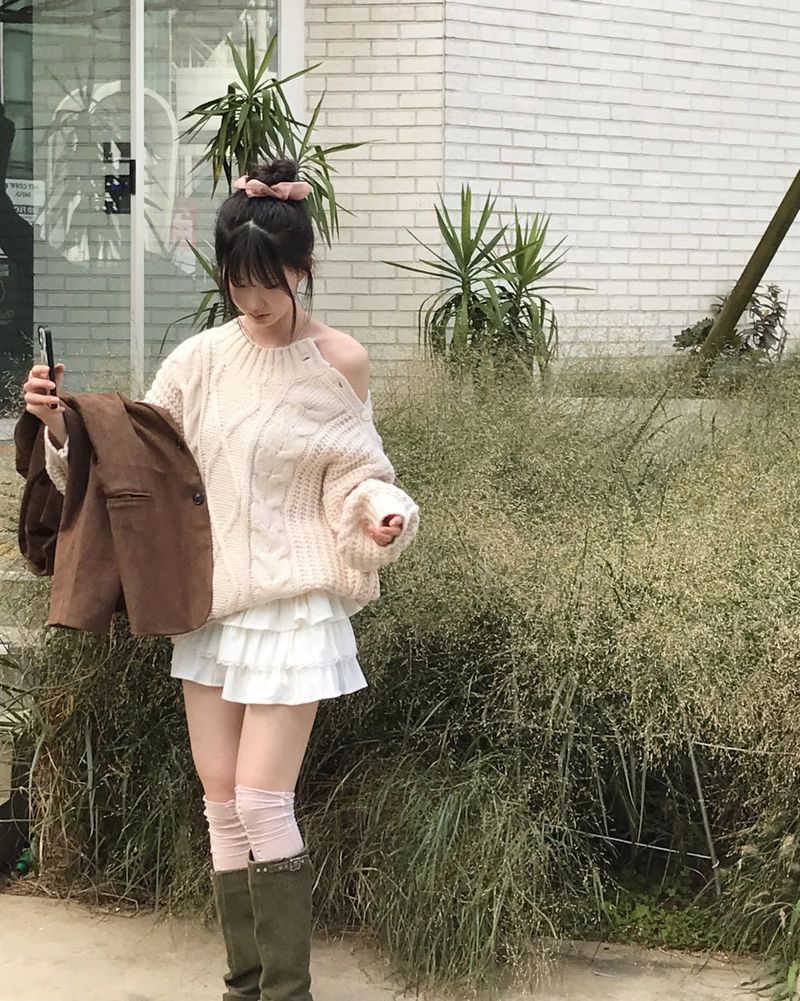 cloudemotion(クラウドエモーション)の「roco over & side 3 button loose cable NT(Tops)」