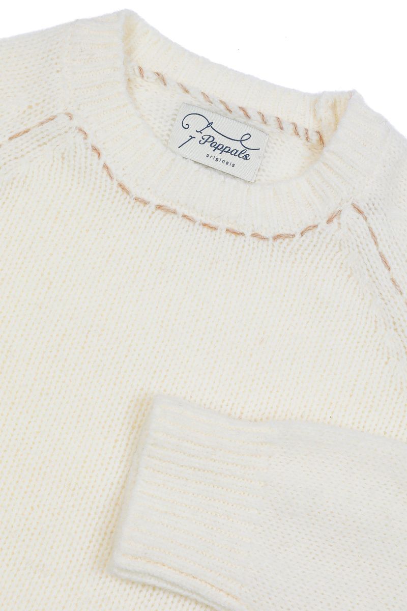 Pals Round Wool Knit [Ivory]