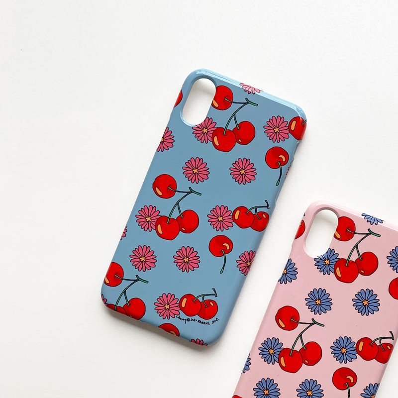 Cherry&Daisy Blue