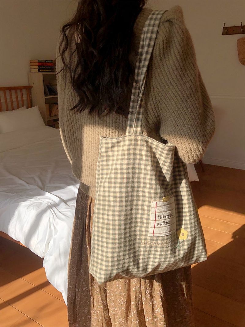 Everyday fabric bag_I'll keep on walking