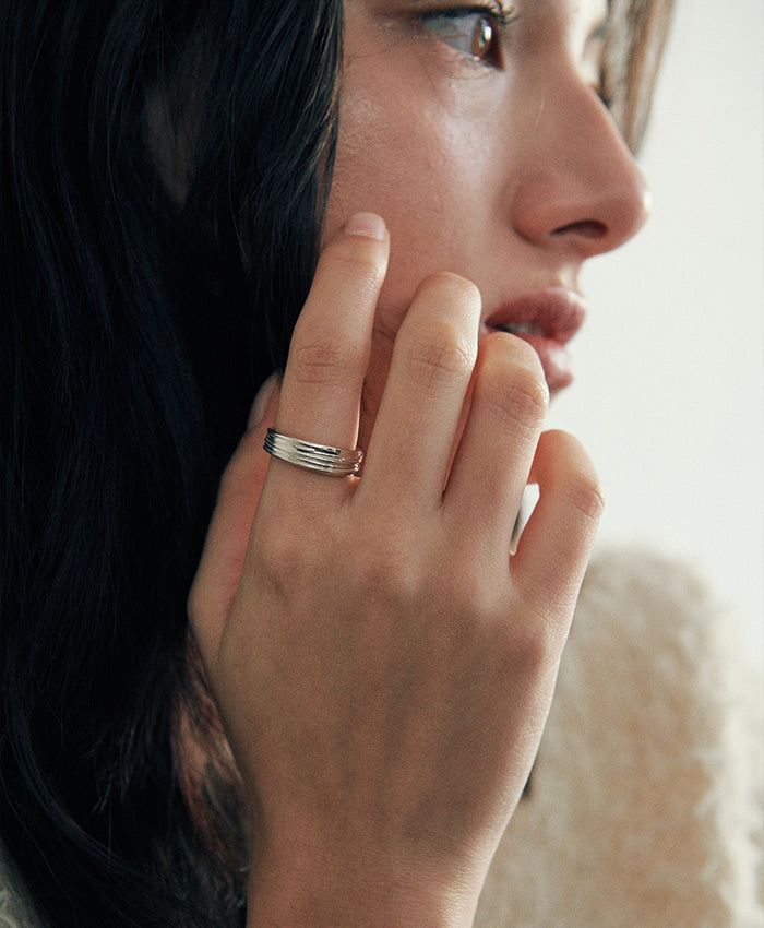 verte（ヴェフト）の「[925 silver] Cinq.silver.215 / フィンコントリング（アクセサリー）」