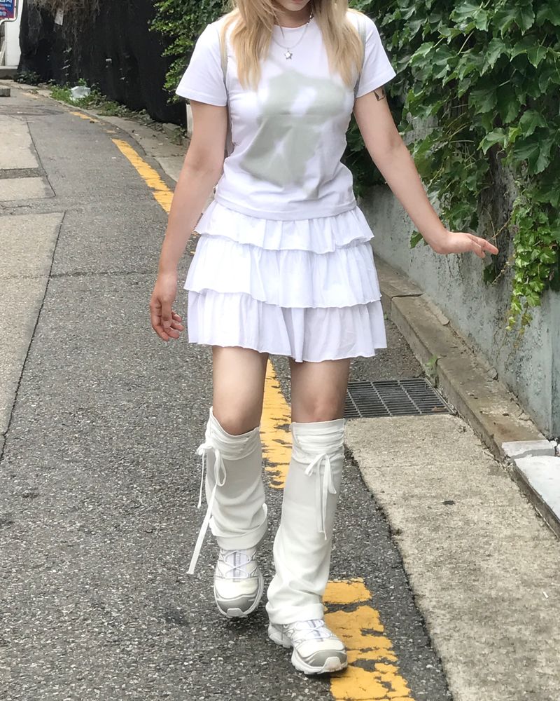 summer corset leg warmer