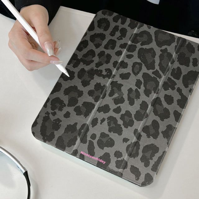 Leopard Pattern iPad Cover Case