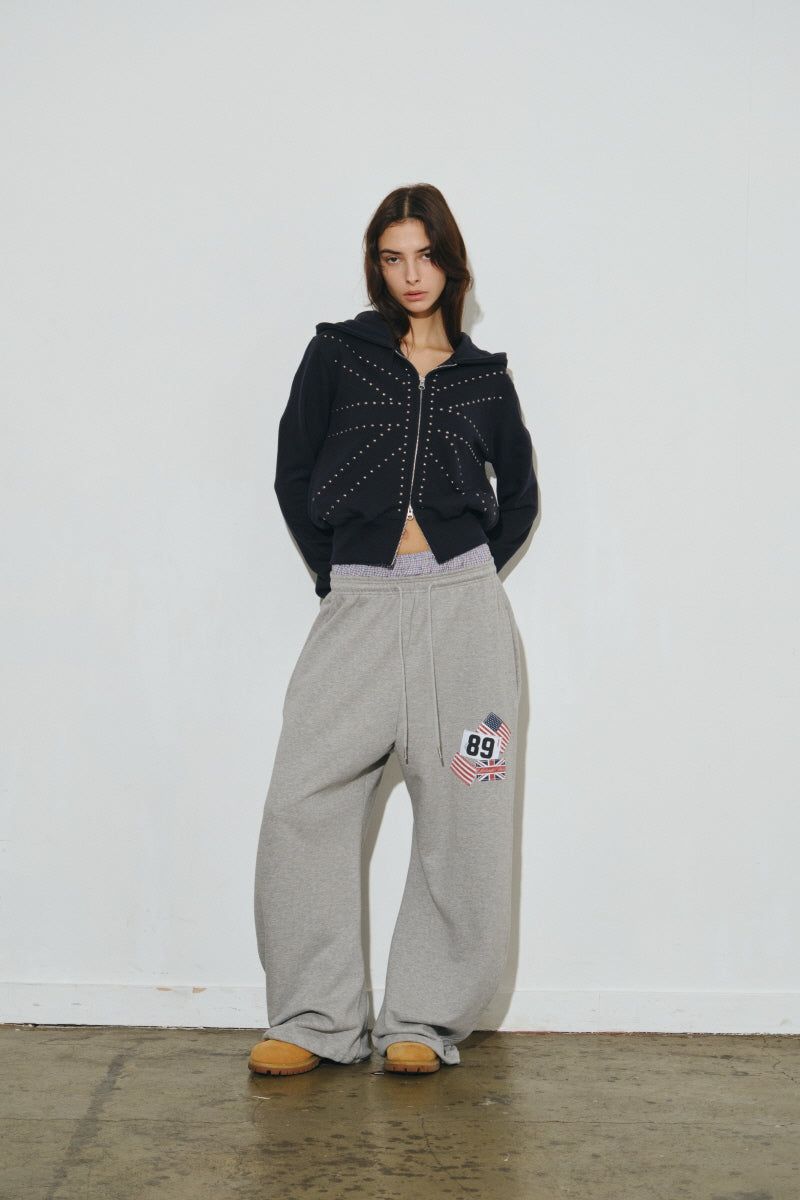 rd check pants (grey)