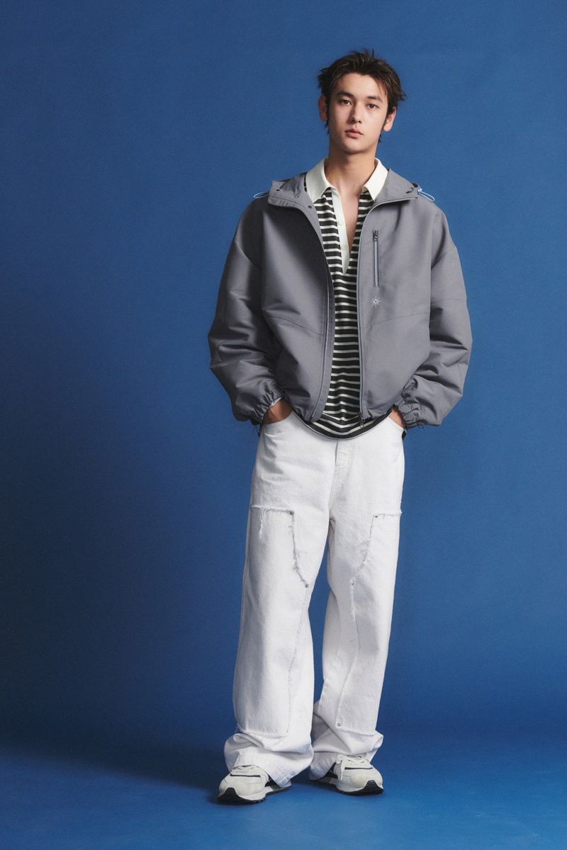 HOOD ZIP UP JACKET (grey)