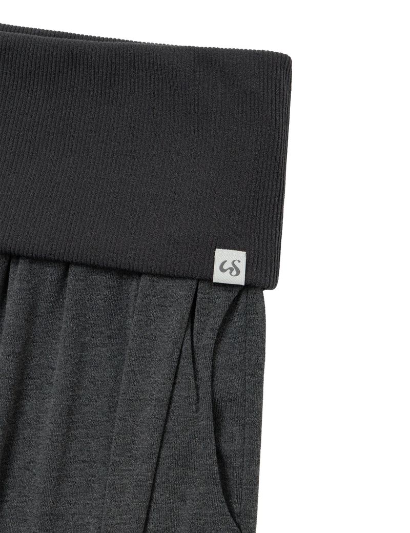 BANDING BALLOON PANTS(CHARCOAL)