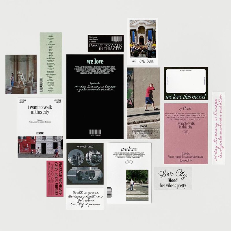 oab mood pack2 / scrap sticker set