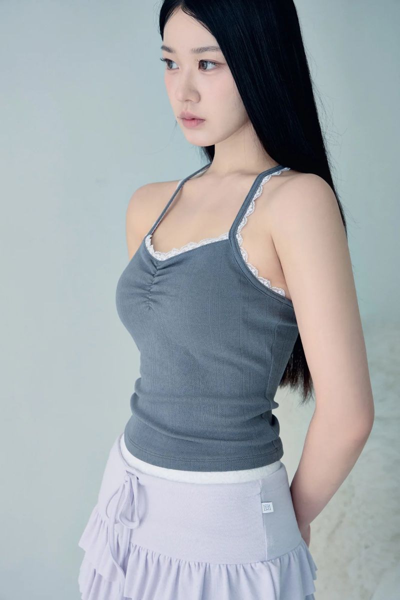 Echo skirt (Taro milk tea)
