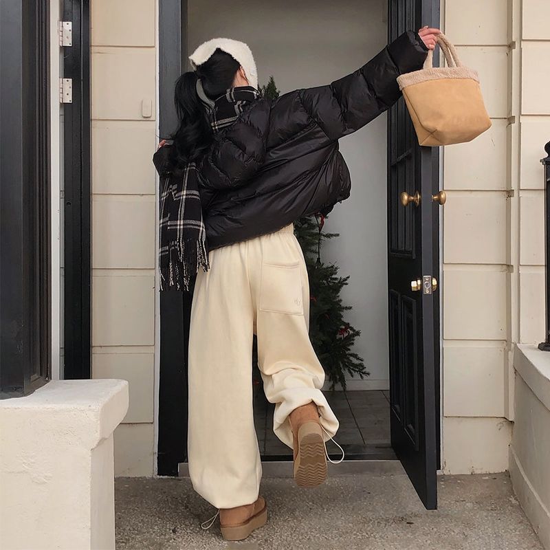 [BELLIDE MADE] HOODED STRING OVERFIT DOWN JACKET