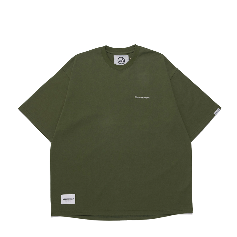 MOONANDBEAM（ムーンアンドビーム｜）の「METAMORPH DOUBLE GAUZE TEE (OLIVE)（Tops）」