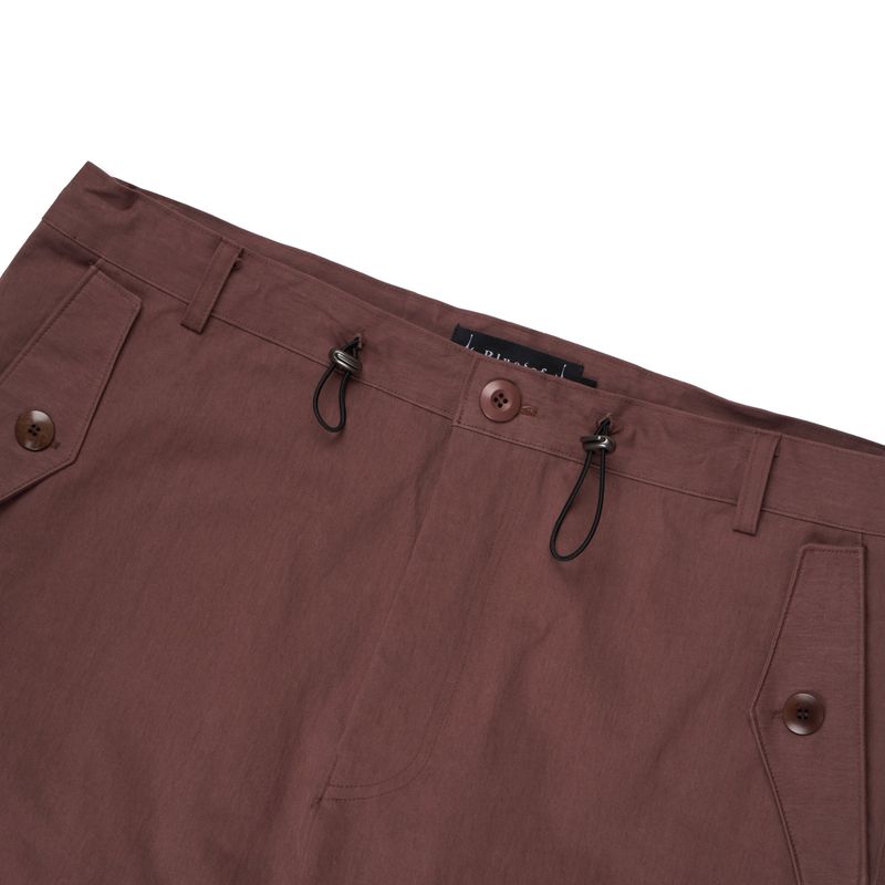 Bluesf Bio-Washing Nylon String Semi-Wide Cargo Pants