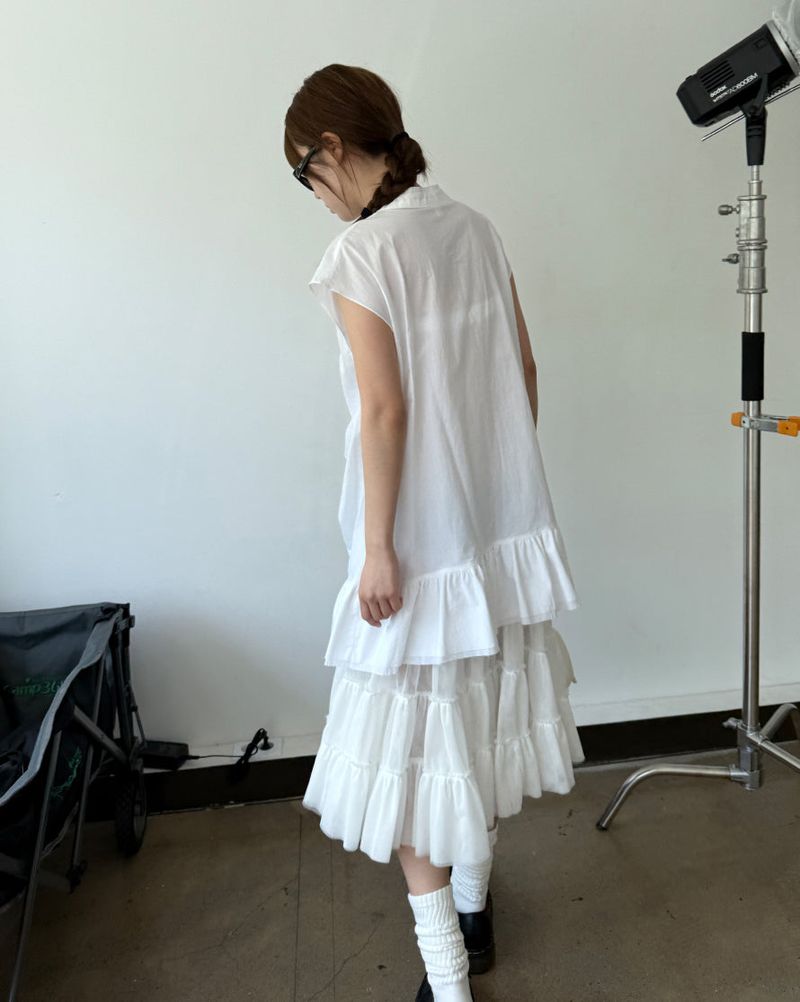 sugar shirring dress