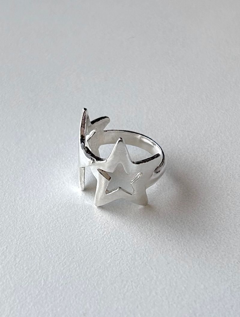 Twin Star Ring
