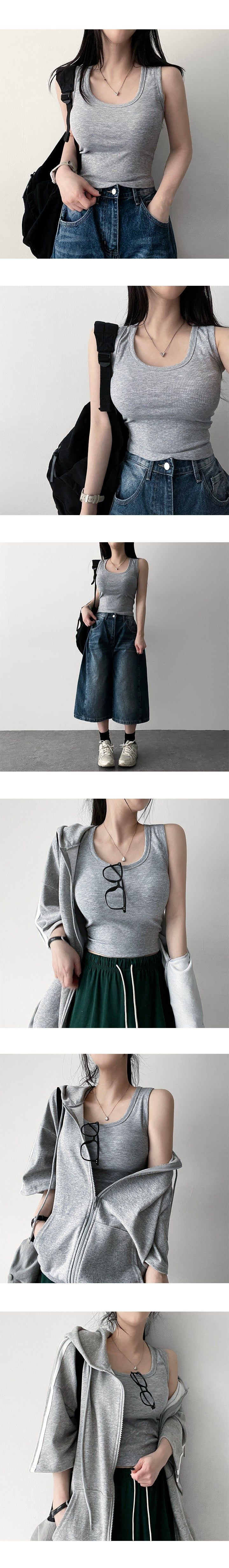 Muri Basic Ribbed Sleeveless