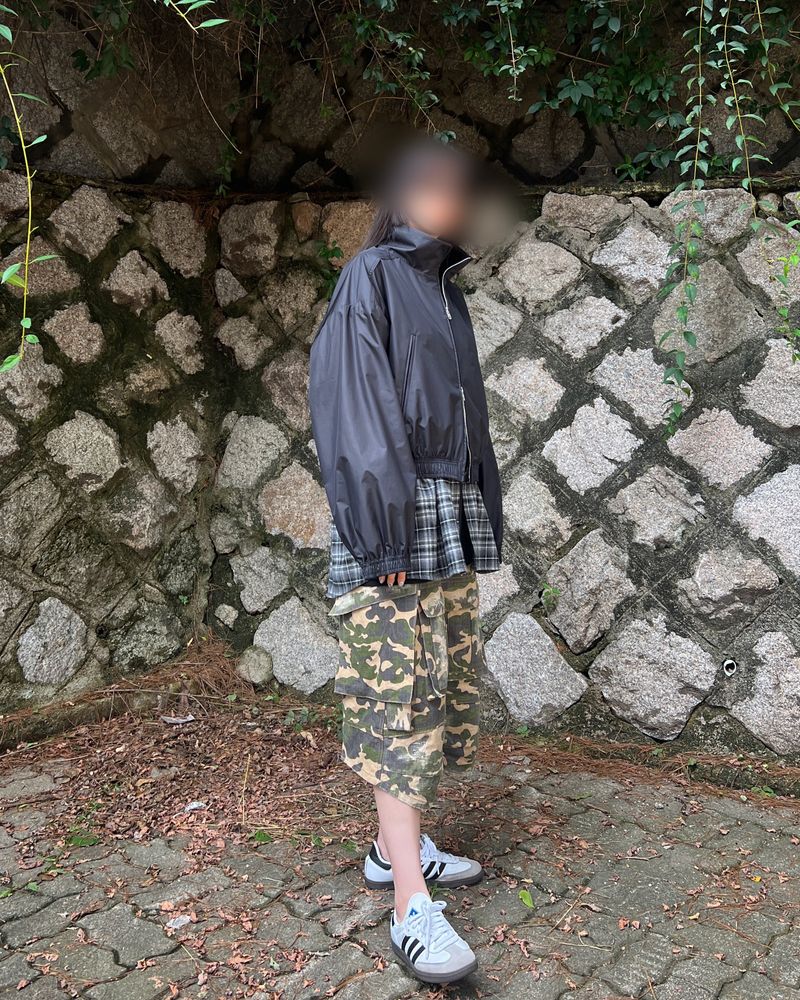 SHIRT LAYER BLOUSON JACKET