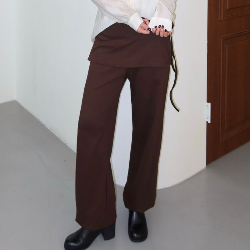 Wrap Sweat Pants - 3colors