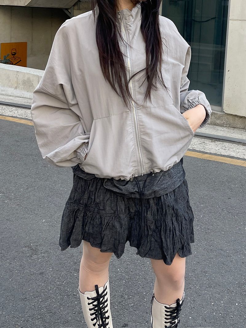 Spring Volume Windbreaker
