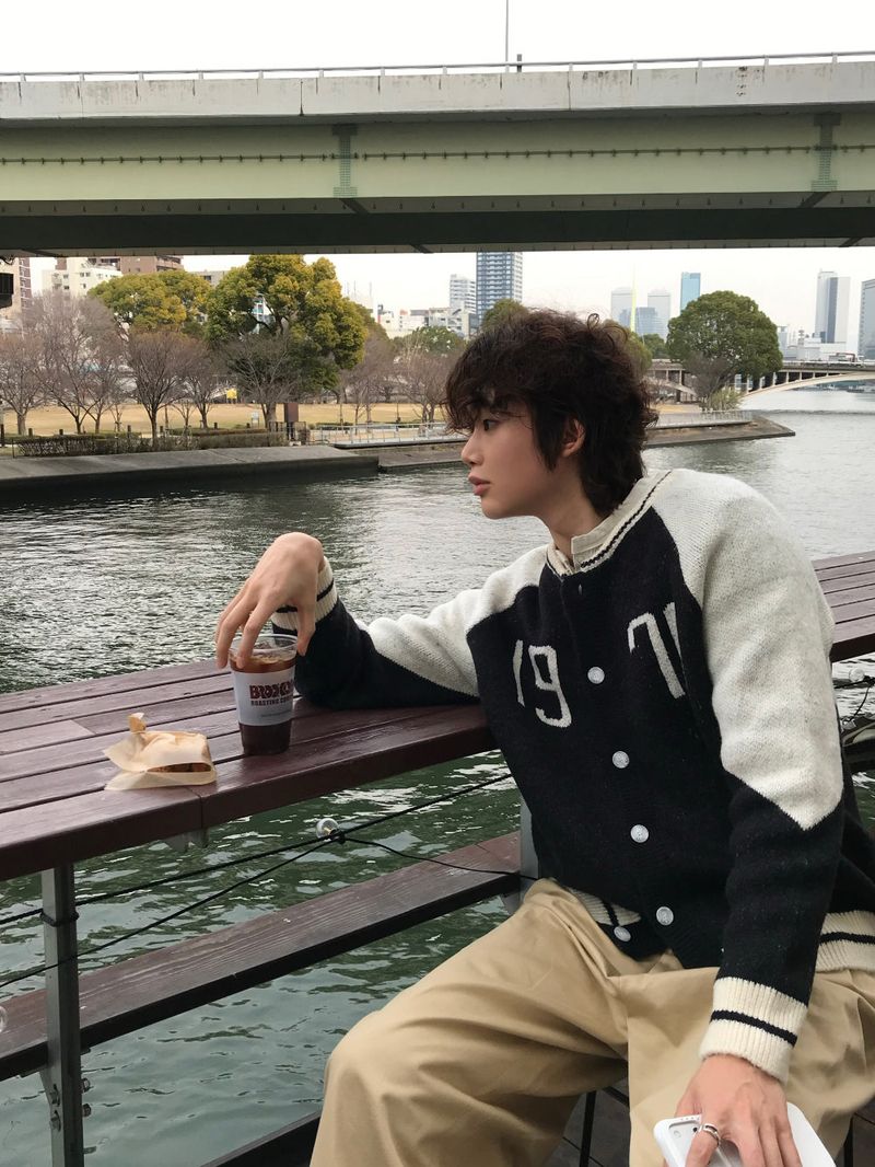 lemenne(ルメンヌ)の「LMN Eto 1970 Varsity Knit Cardigan (3 colors)(Tops)」