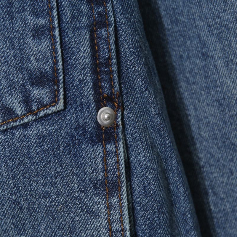 RU8314 Unbalanced Jean Jacket (2 colors)