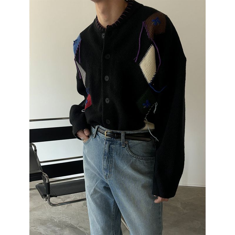 LAURANT（ロラン）の「[S/S] Argyle stitch knit cardigan（Tops）」