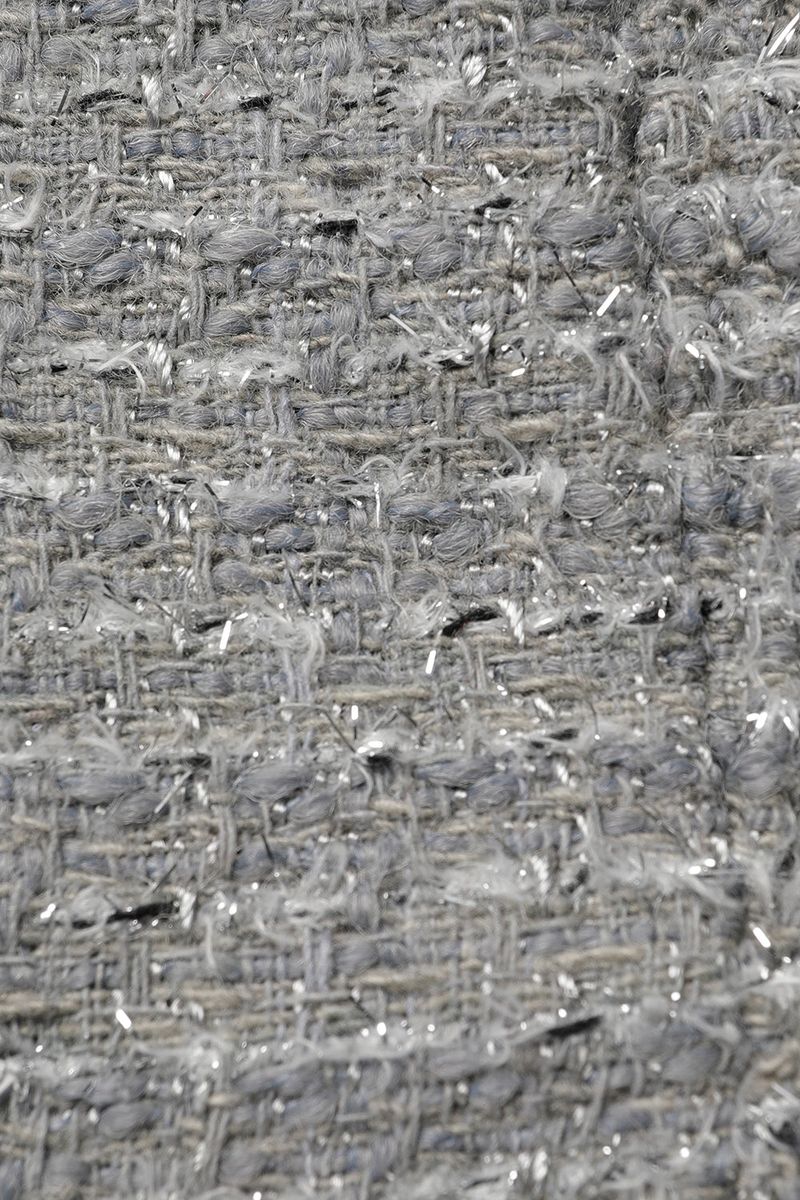 Twinkle tweed top_silver