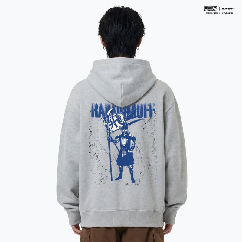 SHIN HOODIE ZIP-UP [GREY]