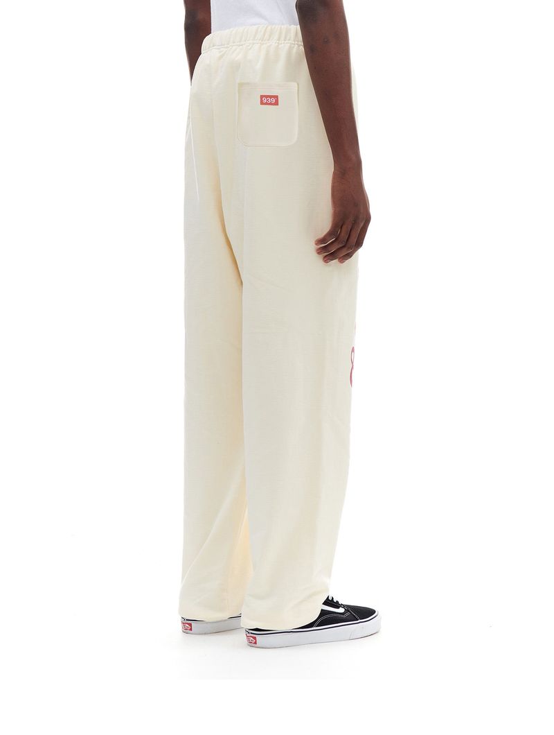 AB GLITCH SWEAT PANTS (IVORY)