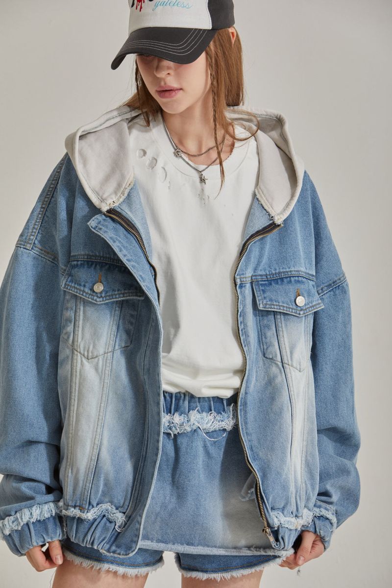 COVER DENIM SKIRT