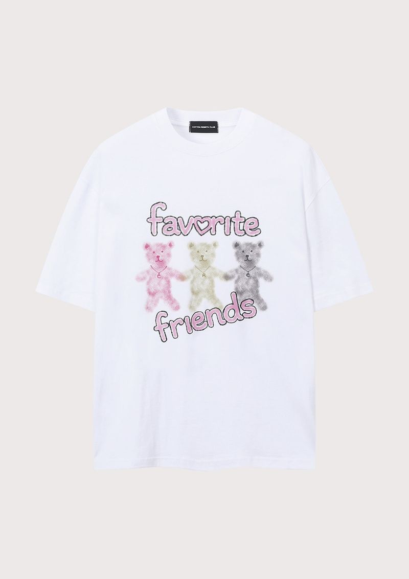 cottonrebirthclub（コットンリバースクラブ）の「スリービーズオーバーフィットTシャツ (4 Colors)（トップス）」