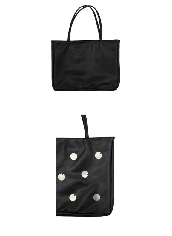 DOT METAL SHOULDER BAG