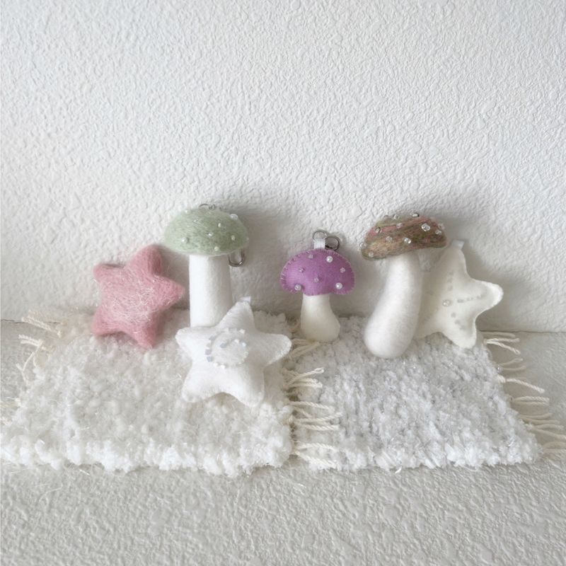 [soft keyring] pastel star