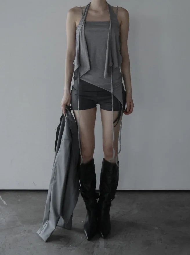 Now Halter Bustier Sleeveless