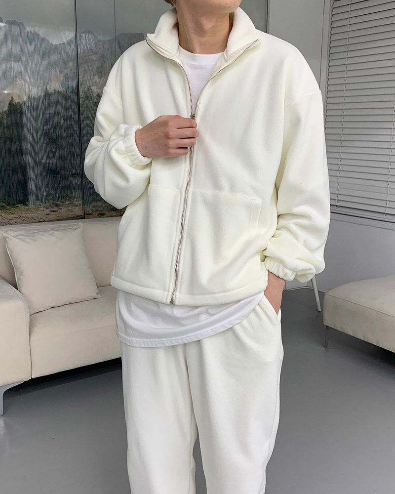 COZINESS（コジネス）の「TN fleece zip-up (Set - Up（Jackets/Outerwear）」